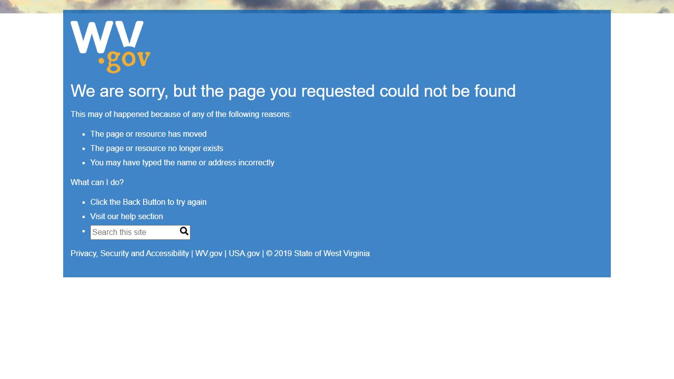 - OIS Search - West Virginia